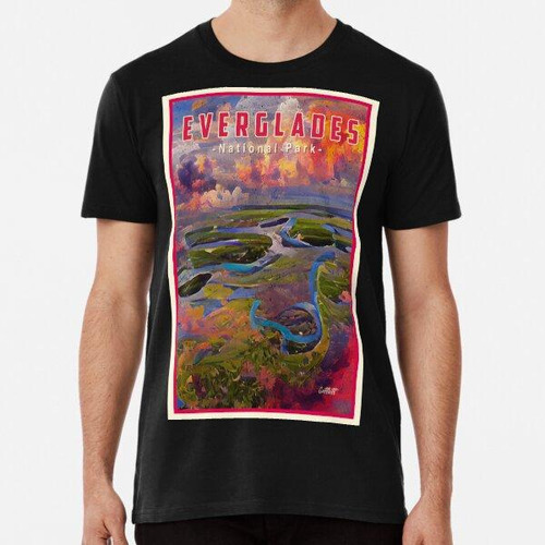 Remera Parque Nacional Everglades Florida Algodon Premium