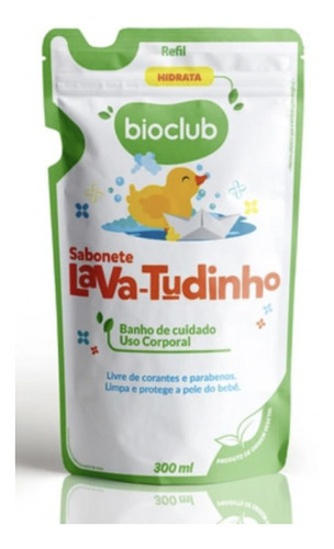 Sabonete Líquido Infantil Lava Tudinho Bioclub Refil