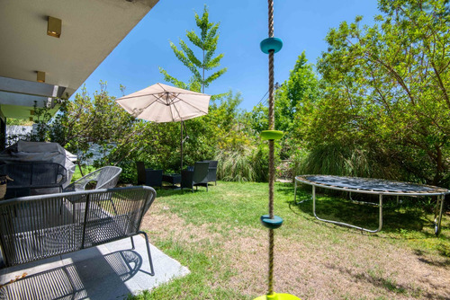 Gran Departamento Con Jardin /vista Privilegiada/ Las Condes