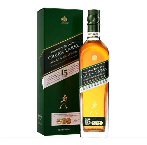 Whisky Escoces Johnnie Walker Green Label 750 Ml