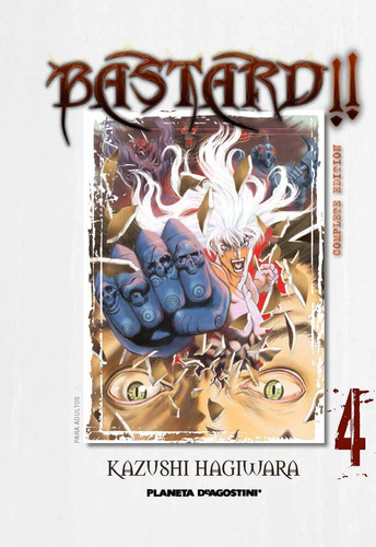 Bastard! Complete Edition Nãâº 04, De Hagiwara, Kazushi. Editorial Planeta Cómic, Tapa Dura En Español