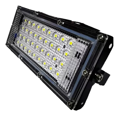 Pack De 10 Reflectores Led 20 Watts Luz Blanca Fría 1800lm Protección Ip66 De Aluminio Disipación De Calor Ideal Para Exteriores