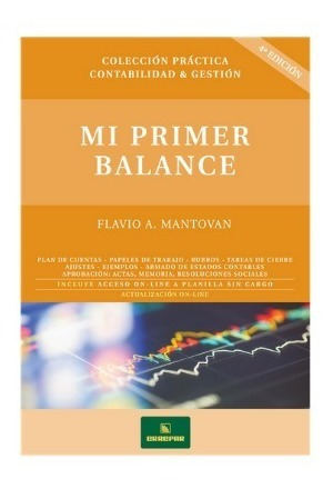 Imagen 2 de 6 de Mi Primer Balance + Ajuste Por Inflación - Colección Práctic