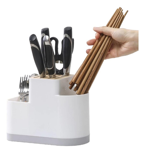 Organizador Bacha De Cocina Escurridor Cubiertos Cuchillos