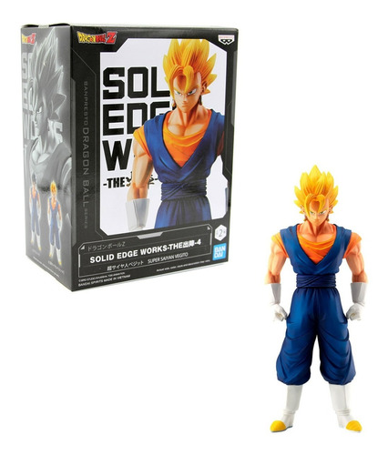 Figura Banpresto Solid Edge Works Dbz - Vegito Super Saiyan