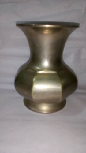 Florero De Bronce Volf Sheffield Collection  Alto 14 Cm