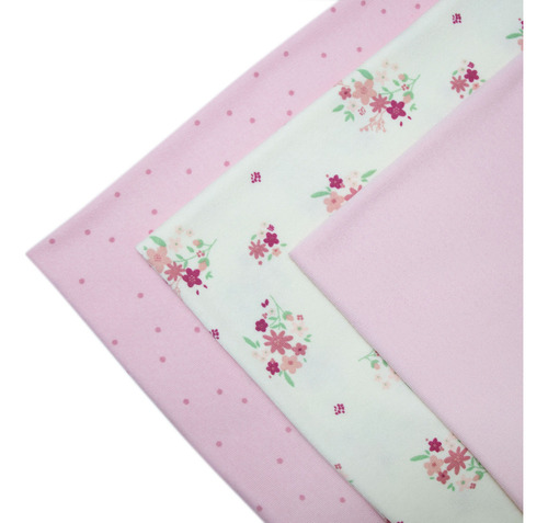 Set De 3 Sábanas Baby Circus - Niño-niña-unisex Rosa Claro