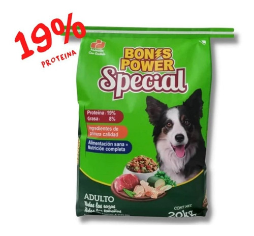 Bones Power Especial Croqueta 20kg Adultos El Más Perron