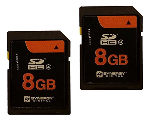 Tarjeta Memoria Para Videocamara 2 Unidad 8 Gb Secure High