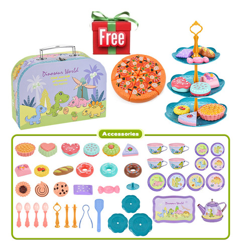 Material De Hojalata Kitchen Girl Toys + Pizza