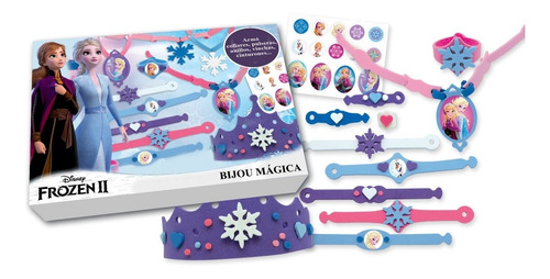Set De Bijou Frozen 2 Arma Collares Anillo Pulseras Original