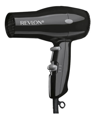 Imagen 1 de 1 de Secadora de cabello Revlon Essentials RVDR negra