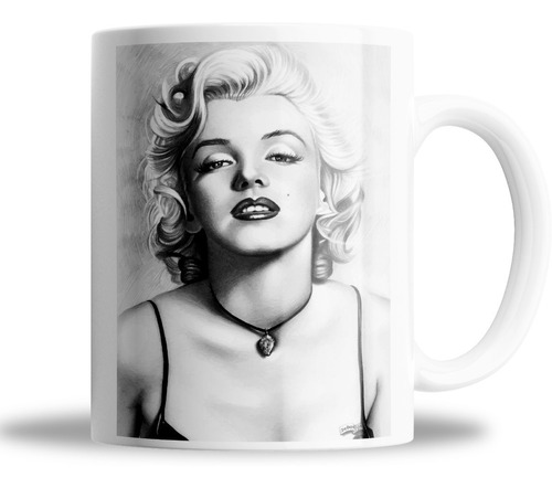 Taza De Ceramica - Marilin Monroe - Arte