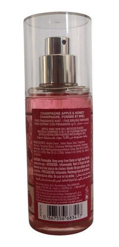 Body Mist Bath And Body Works Champagne Apple Honey Unisex