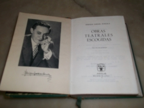 E. Jardiel Poncela, Obras Teatrales Escogidas. Aguilar 1961
