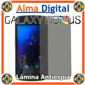 Lamina Protector Pantalla Antiespia Samsung I9250 Nexus