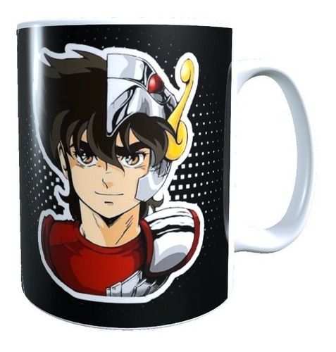 Taza Caballeros Del Zodiaco Seiya Diseño 3