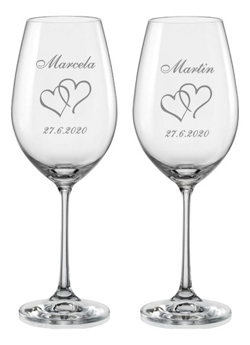 Copas De Vino Personalizadas Pack X6 Dm Creaciones