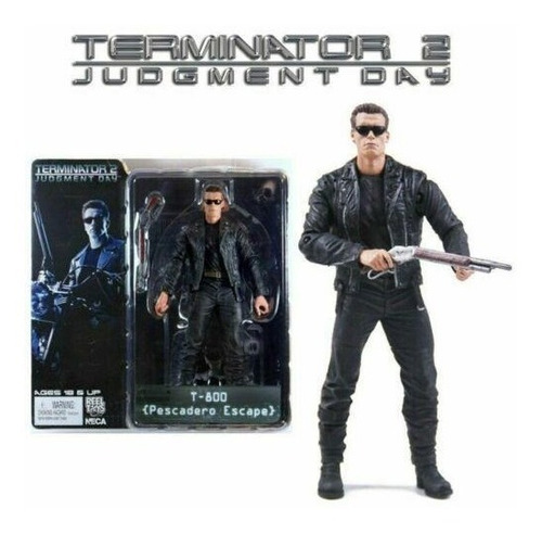 Neca Terminator2 T-800 Pescadero Muñeco Figura Coleccionable