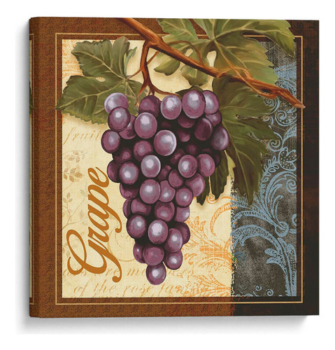 Canvas Lab Cuadro Ilustración De La Fruta Ii 25x25