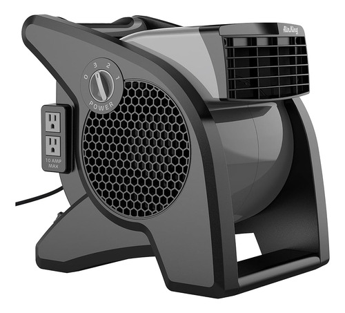 Air King 9555 Soplador Pivotante De Grado Comercial De 3 Vel