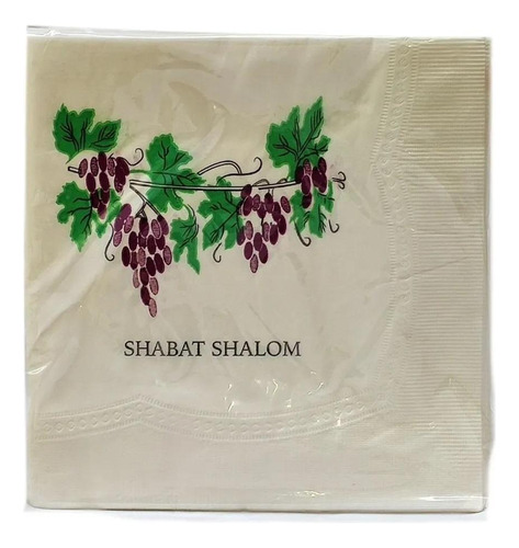 Guardanapos Shabat Shalom Transliterado