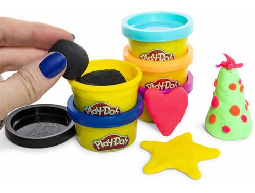 Imagen 3 de 4 de Play-doh Party 10 Unidades, Plastilina