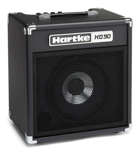 Imagen 2 de 3 de Amplificador Hartke HD Series HD50 para bajo de 50W color negro 100V/240V