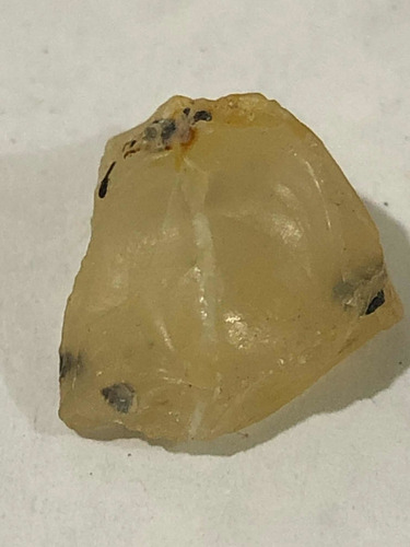 Ópalo Etíope 6,85 Cts Áspero Natural Certificado Amarillo