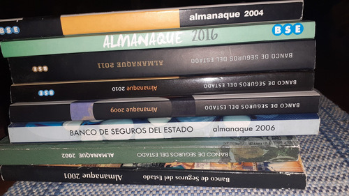 Almanaques Del Bse Banco De Seguros Varios Años 2001 Al 2016