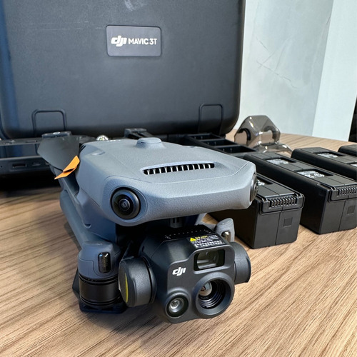 Drone Dji Mavic 3 Enterprise Thermal + Kit Baterias Cor Cinza