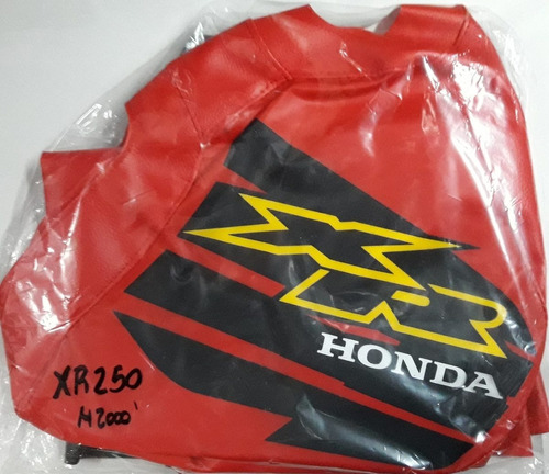 Kit Funda Asiento Y Tanque Honda Xr 250 Simil Original Rojo