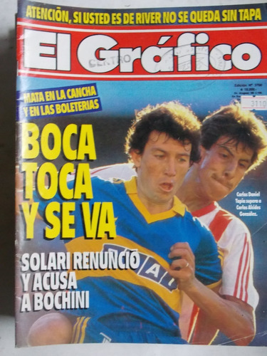 El Gráfico, N° 3700  Revista Fútbol Argentino, Cb