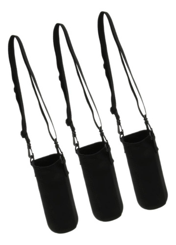 3 Piezas 1000 Ml Botella De Agua Aislada Bolsa Hervidor De