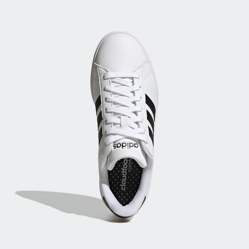 Imagen 7 de 10 de Zapatillas Grand Court Cloudfoam Court Comfort Blanco adidas