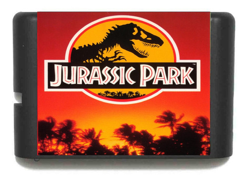 Cartucho Jurassic Park | 16 Bits Retro -mg-