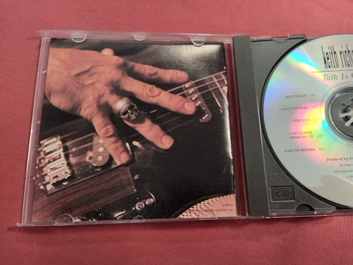 Keith Richards / Talk Is Cheap / Made In Usa B28 (Usado)