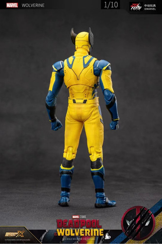 Modelo De Figura Articulada Original De Zd X-men Wolverine