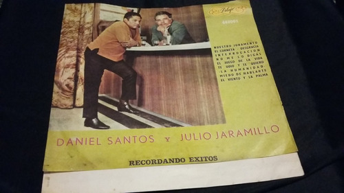 Daniel Santos Y Julio Jaramillo Recordando Exitos Lp Bolero