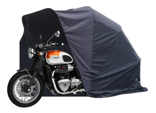 Garagem Retrátil Da Iglu-car Para Moto Triumph Bonneville T1