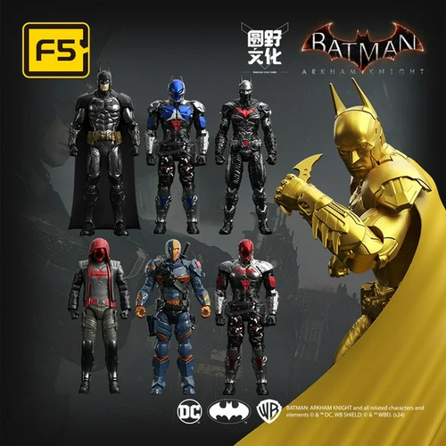 Batman Arkham Knight F5 Figura Jason Todd Robin Dc Multivers (Usado)