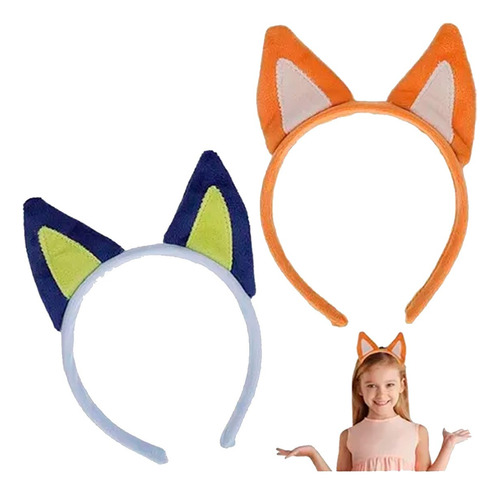 Diadema De Bluey Y Bingo Diadema Orejas De Perro 1 Par Azul