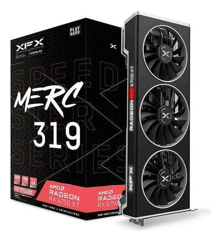 Placa De Vídeo Xfx Speedster Rx 6750 Xt 12gb 1440p