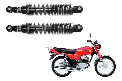 Juego De Amortiguadores Far Suzuki Ax 100 Motos Coyote