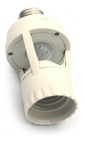 Soquete Sensor De Presença Lâmpada Bocal E27 Movimento 360º