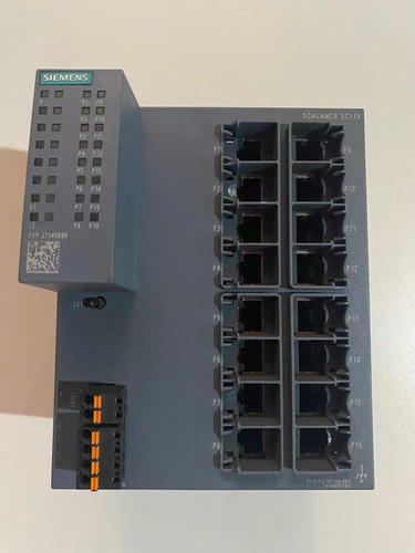 Switch Industrial Siemens Scalance Xc116 6gk5116-0ba00-2ac2