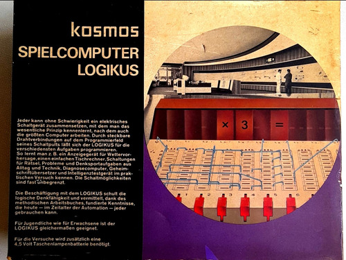 Juego Ordenador - Computadora Logico Logikus  Kosmos Aleman