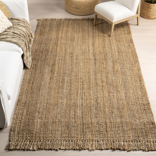 Nuloom Daniela Farmhouse Tapete Robusto De Juta, 3 X 5, Na