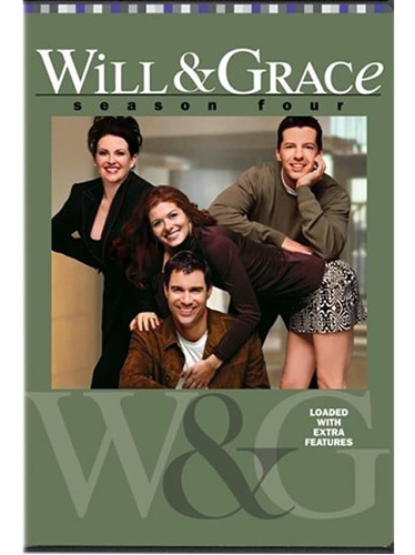 Dvd - Will E Grace - Season 4