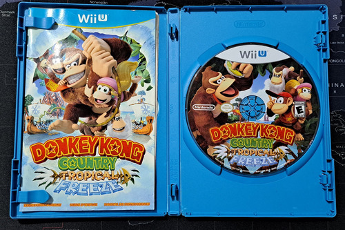 Donkey Kong Country Tropical Freeze Wii U Game Nintendo (Usado)